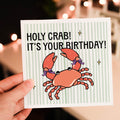 Holy Crab! Birthday Card
