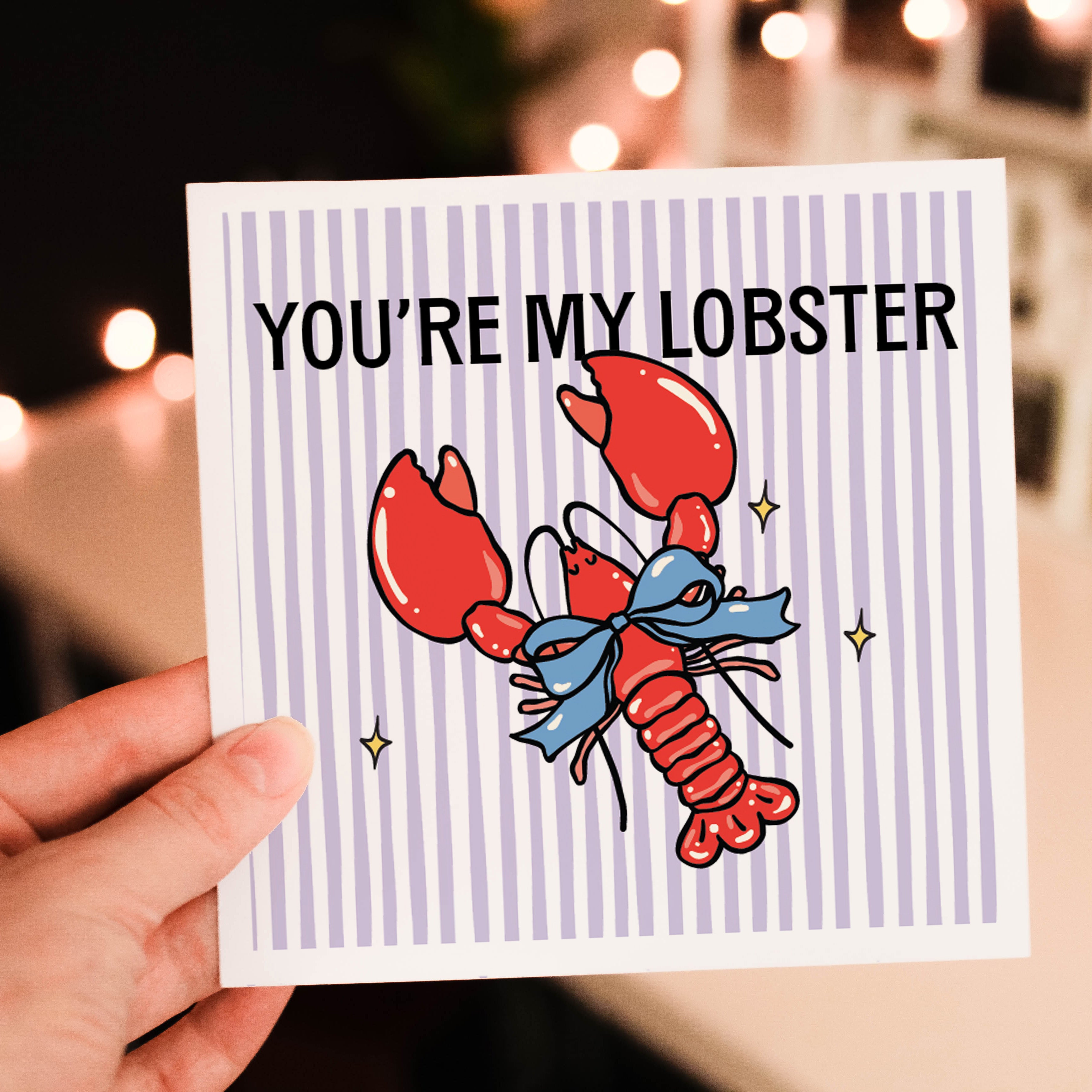 You're my Lobster! Birthday Card