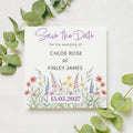 Wildflower Save the Date Cards