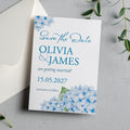 Hydrangea Save the Date Cards
