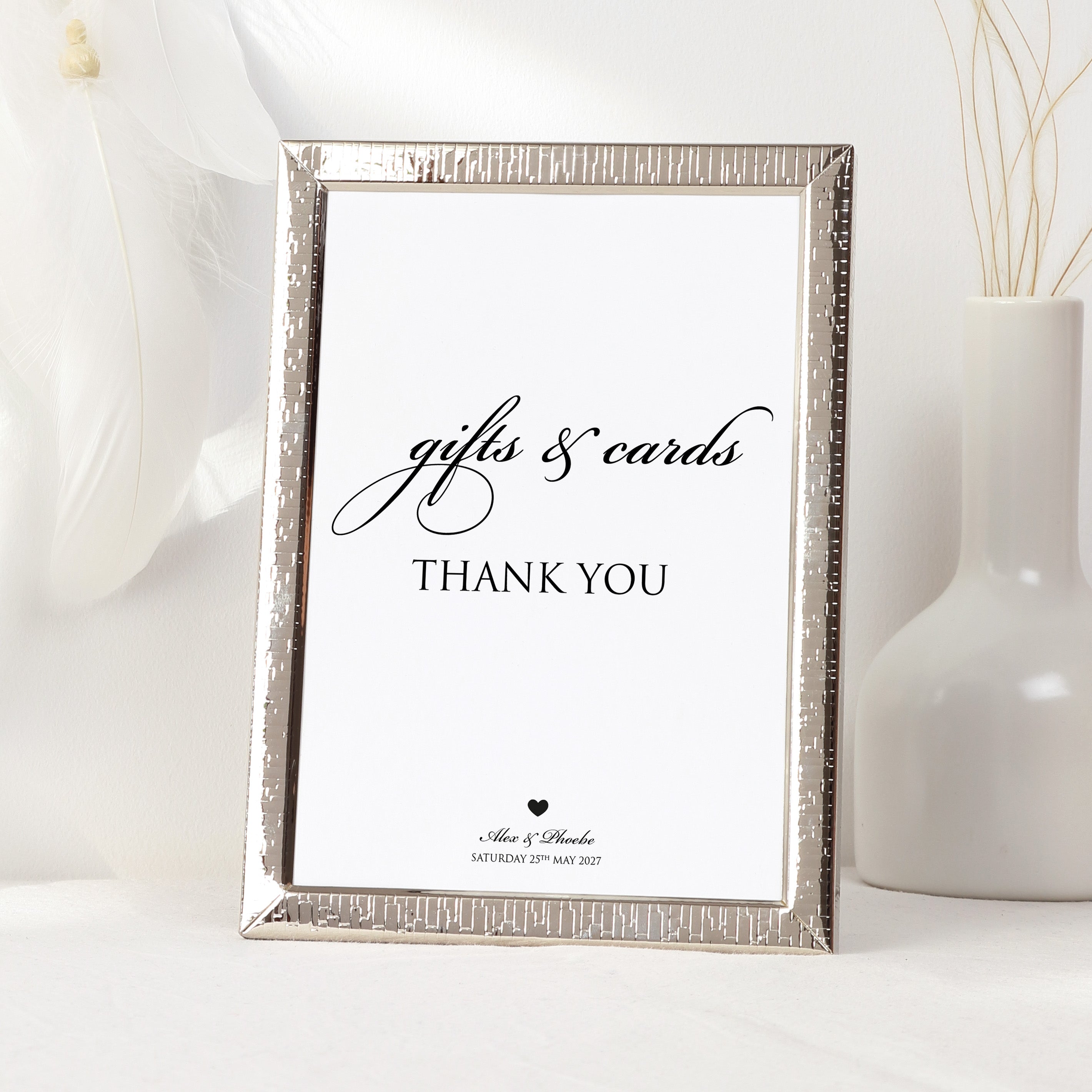 Gifts & Cards Personalised Wedding Sign