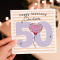 Milestone Balloon Birthday Card