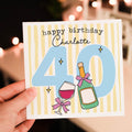 Milestone Wine Birthday Card