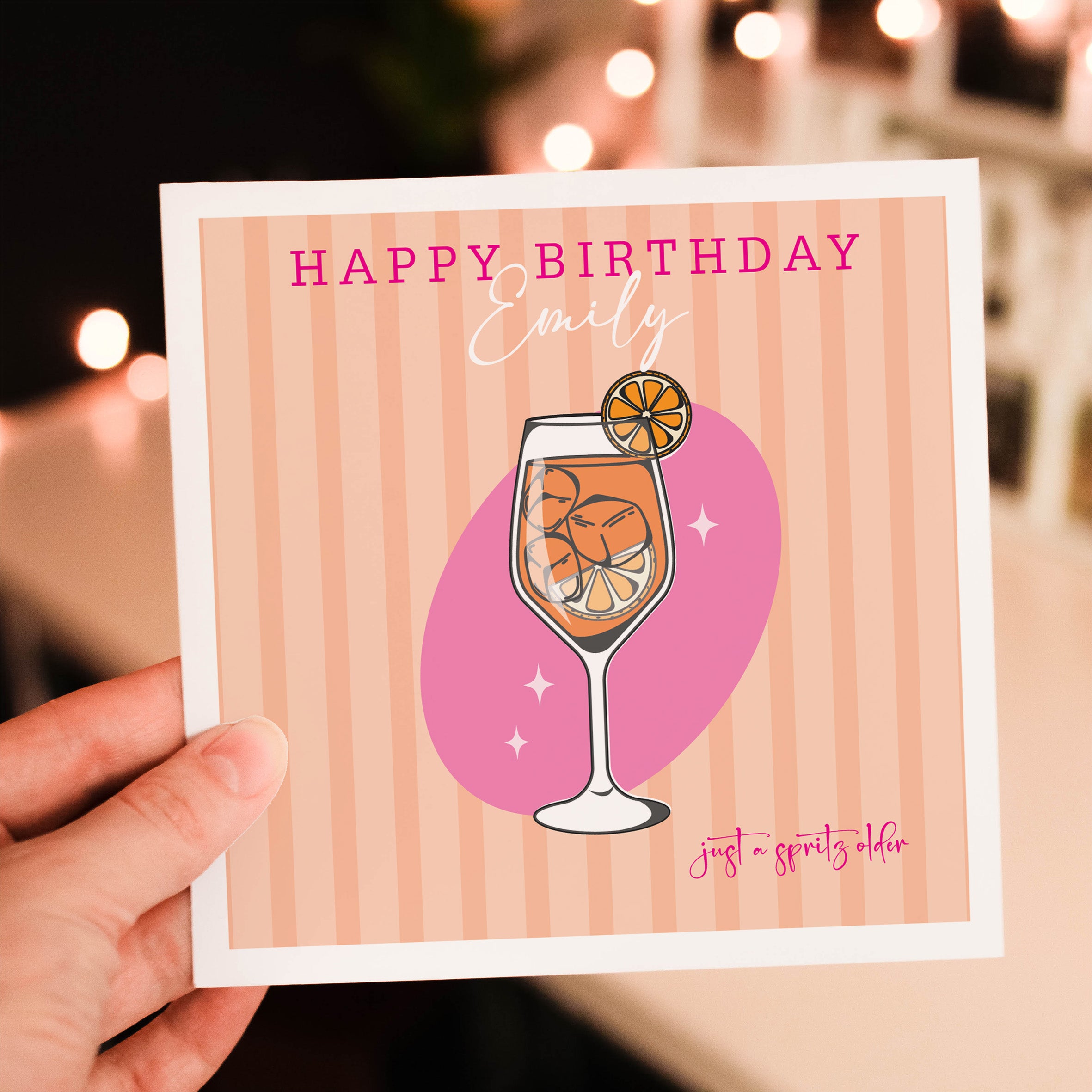 Aperol Spritz! Personalised Birthday Card