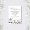 Evening Wedding Invitation