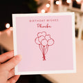 Balloons Birthday Card