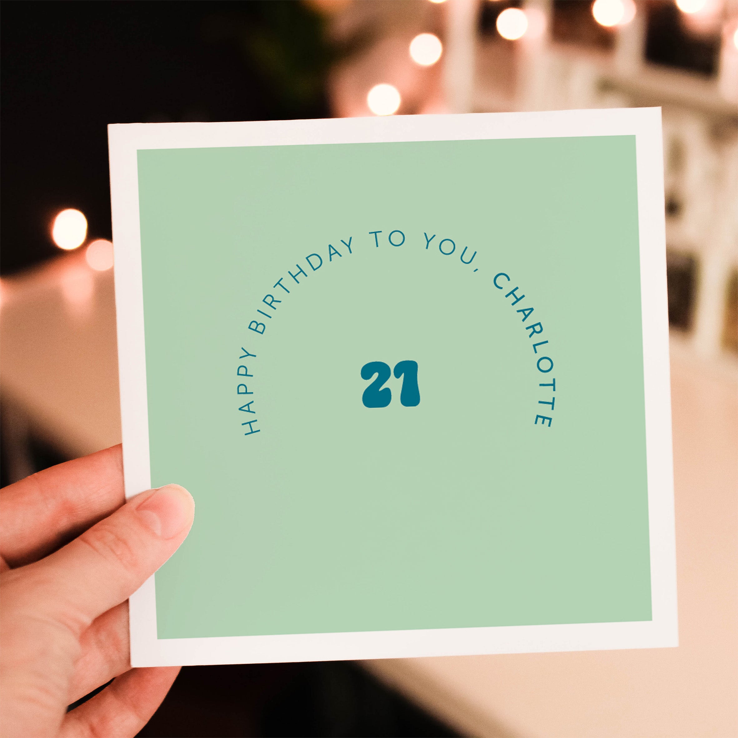 Milestone Birthday Card