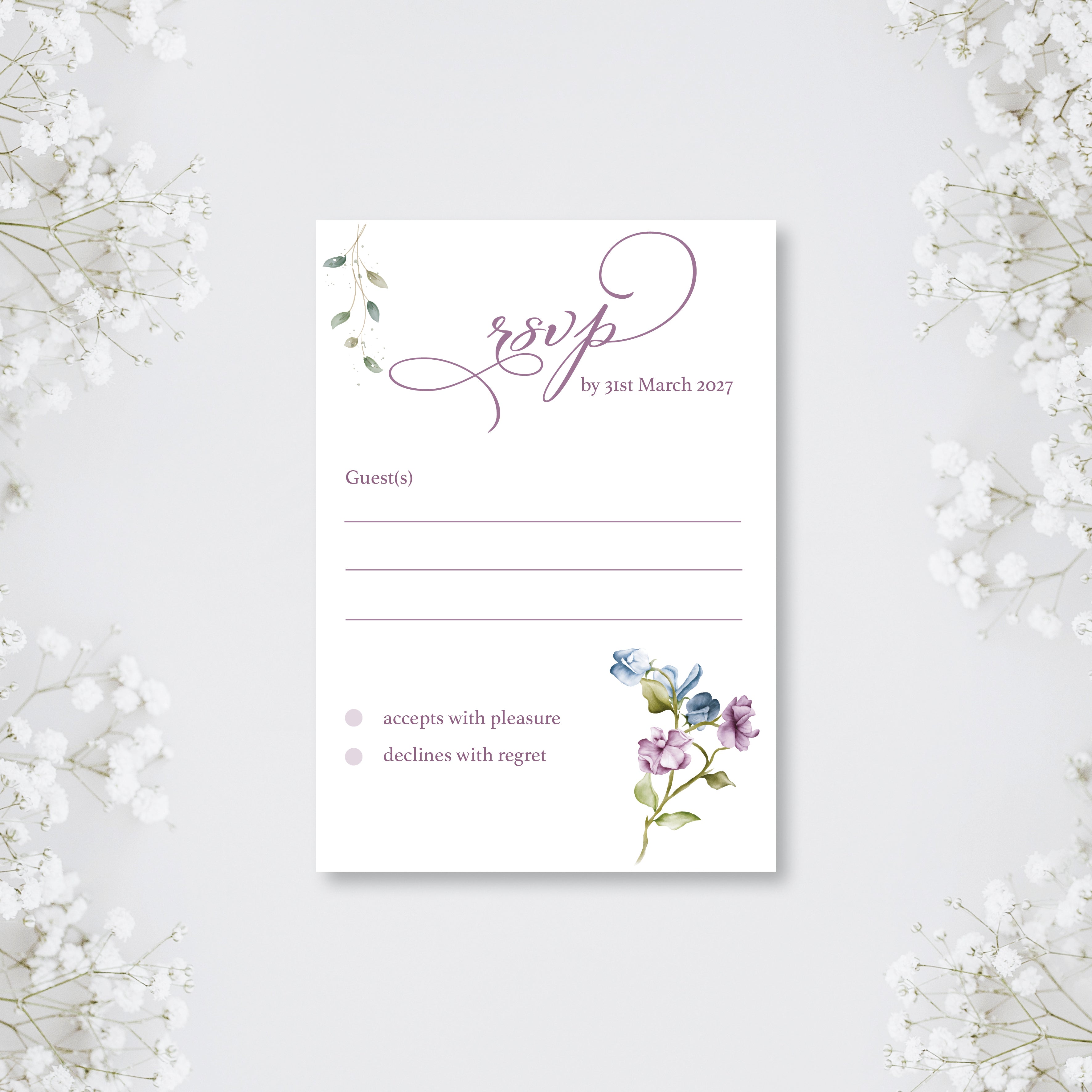 RSVP Cards