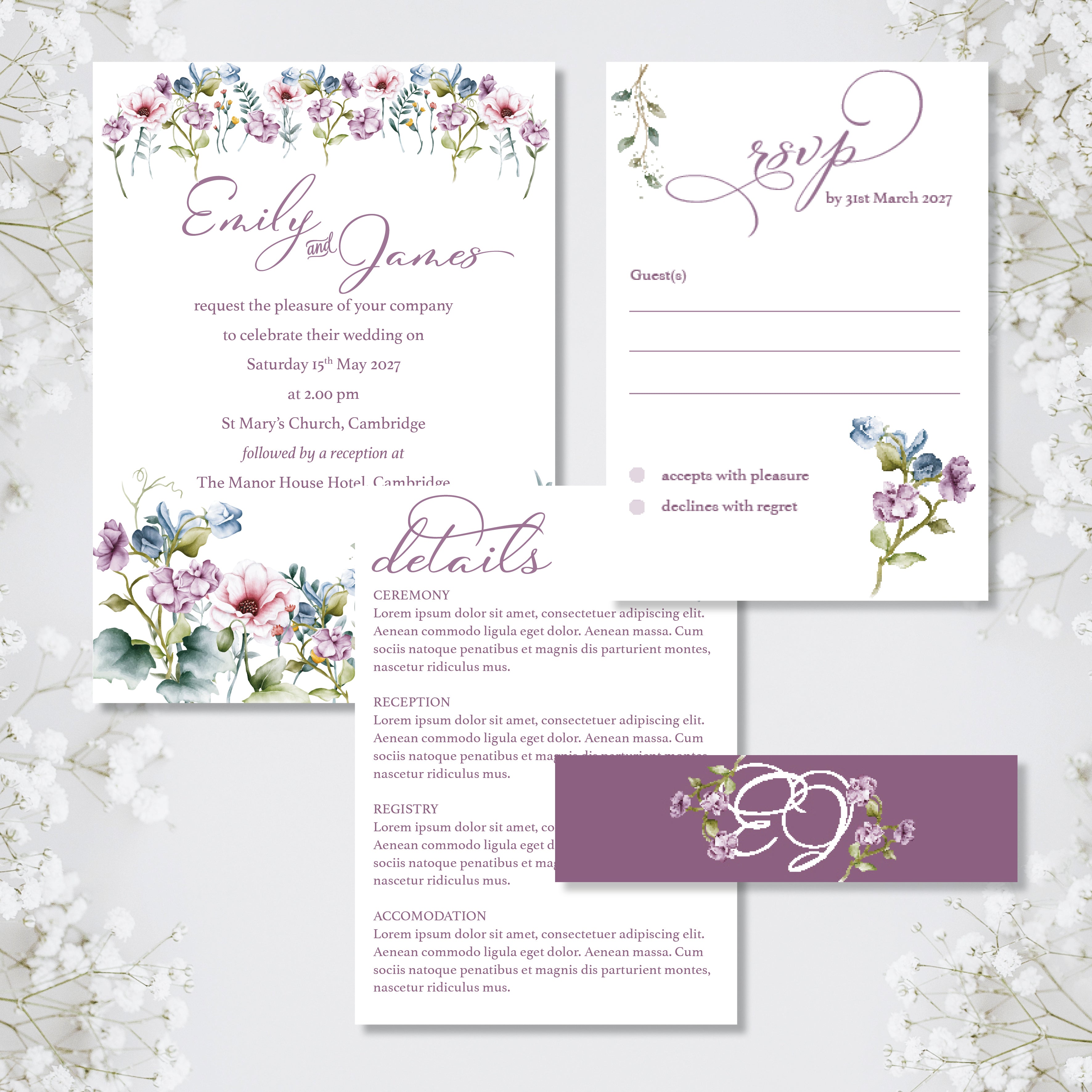Wedding Invitation Suite