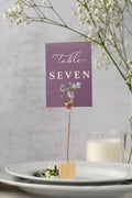 Wedding Table Numbers
