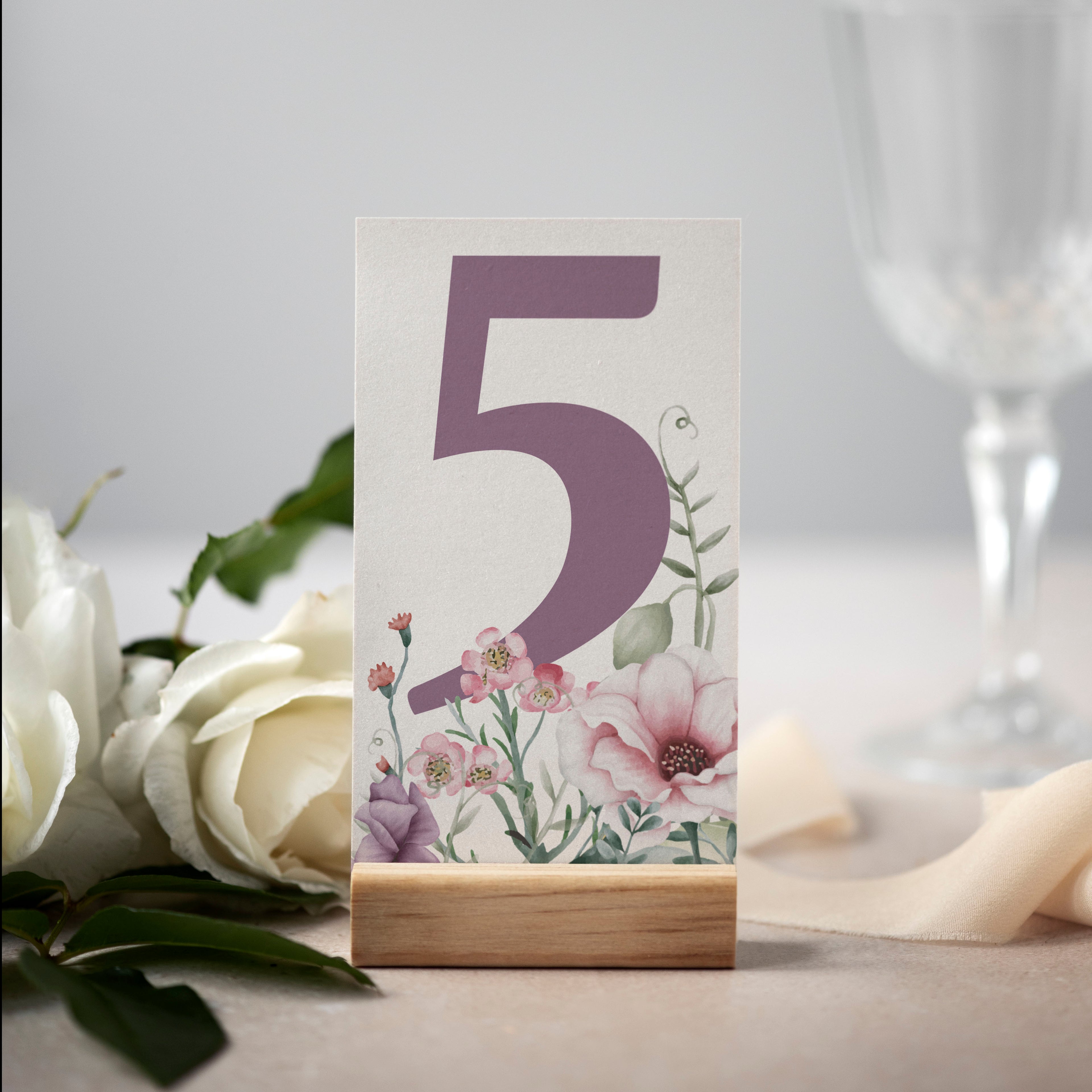 Wedding Table Numbers