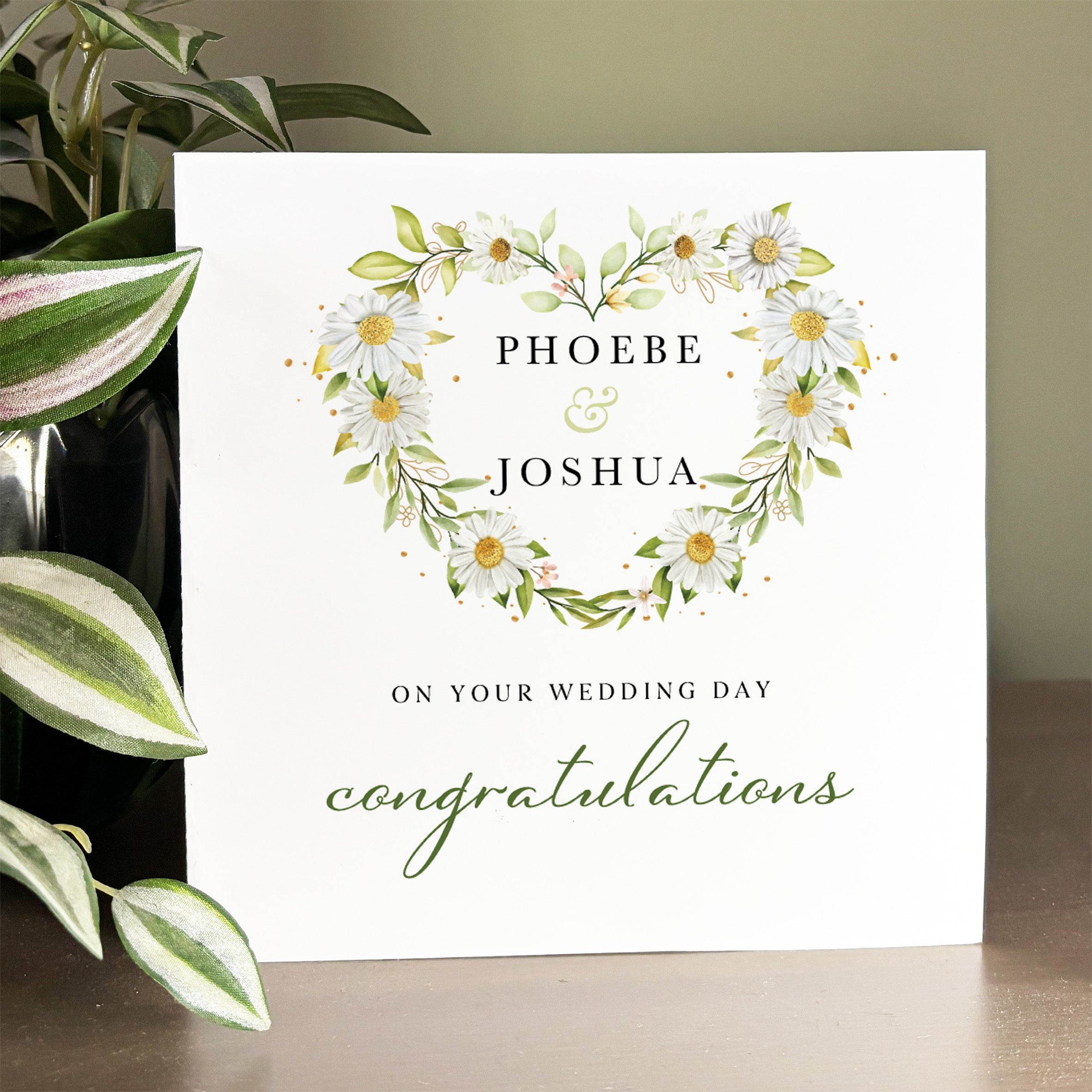 Wedding, Engagement Congratulations Card