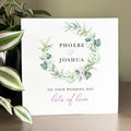 Wedding, Engagement Congratulations Card