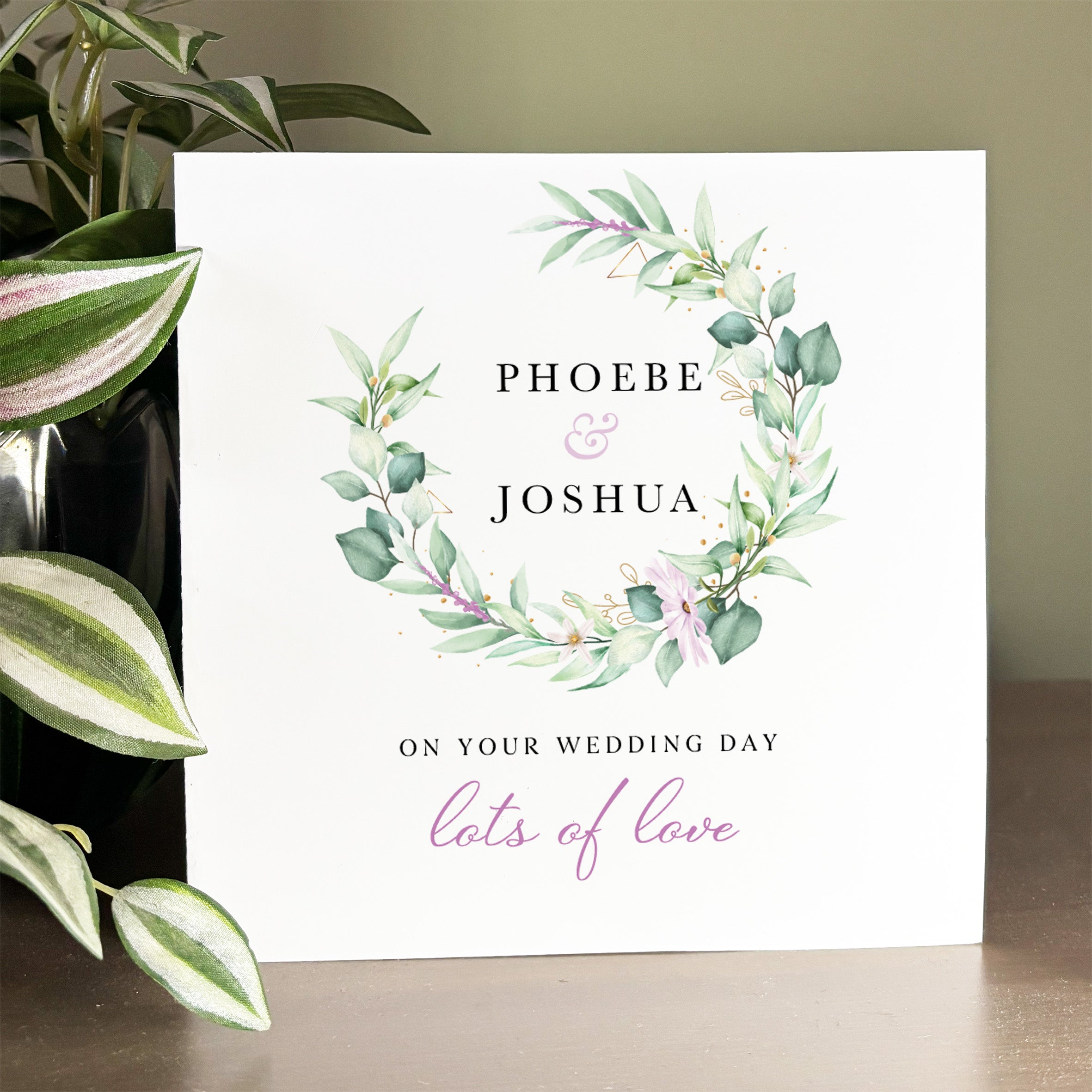 Wedding, Engagement Congratulations Card